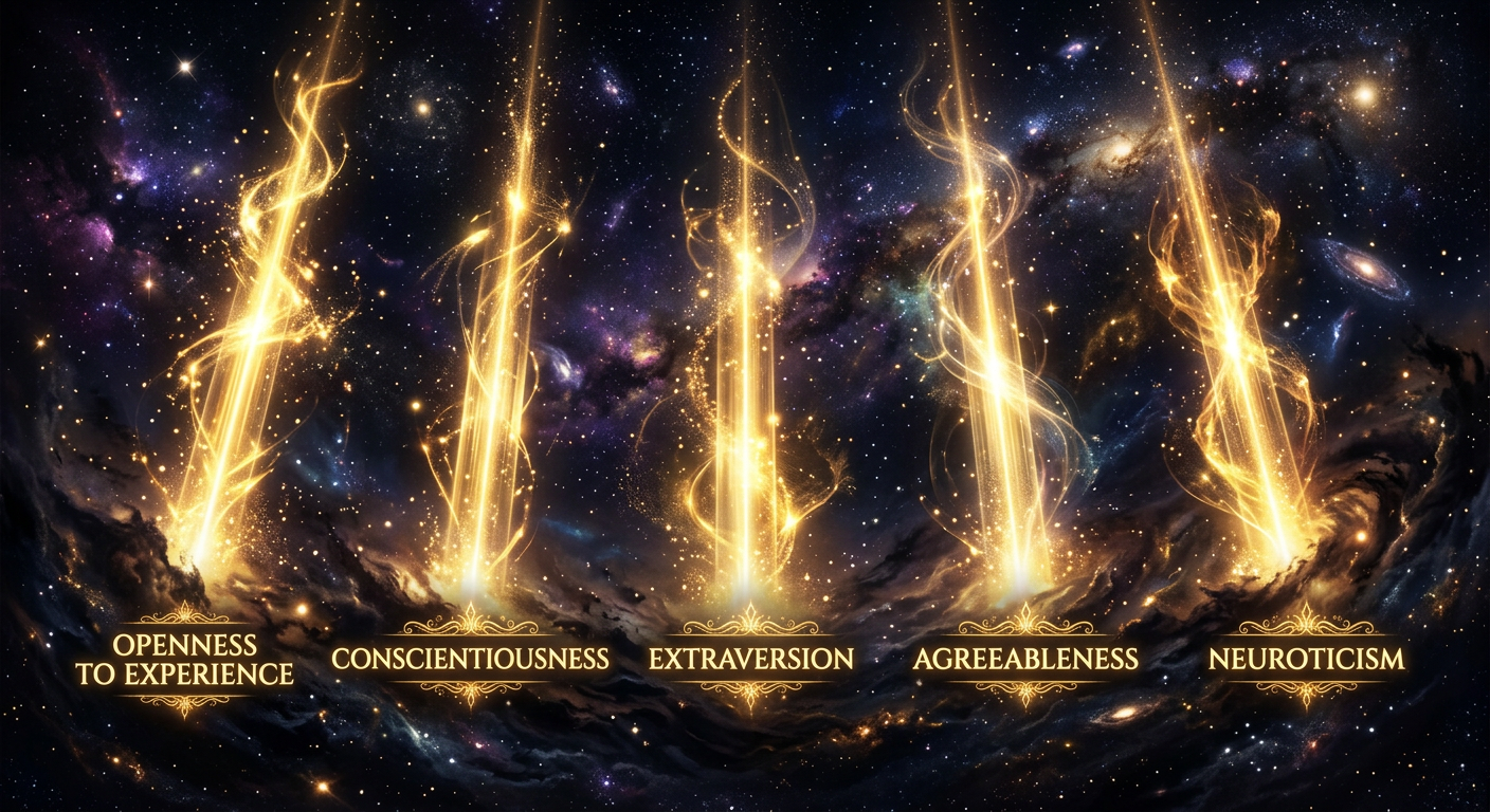 Big Five Personality - Scientifically measure your Openness, Conscientiousness, Extraversion, Agreeableness, and Neuroticism.